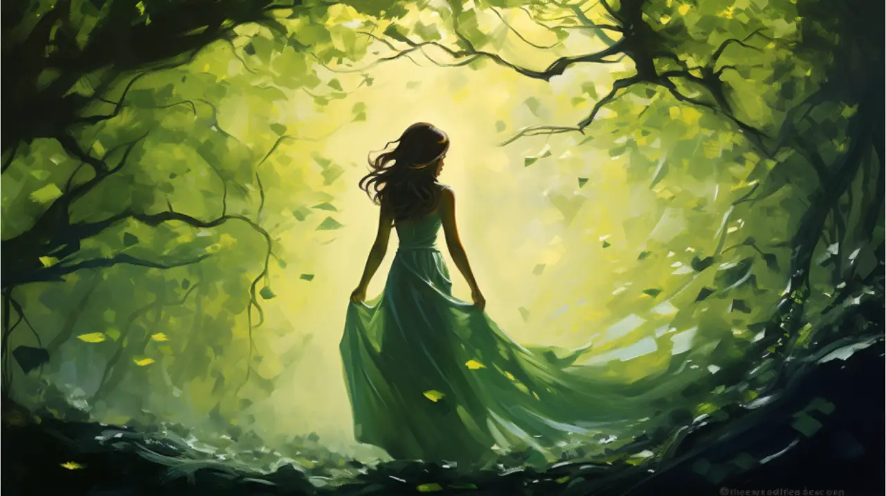 Wearing a Green Dress Dream Meaning