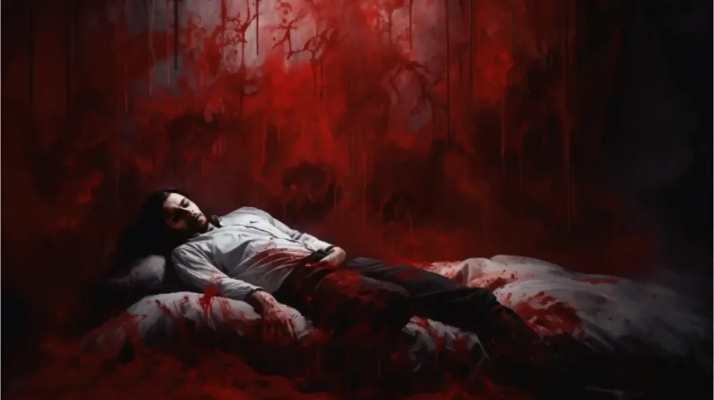 Psychological Meaning of Vomiting Blood in Dreams