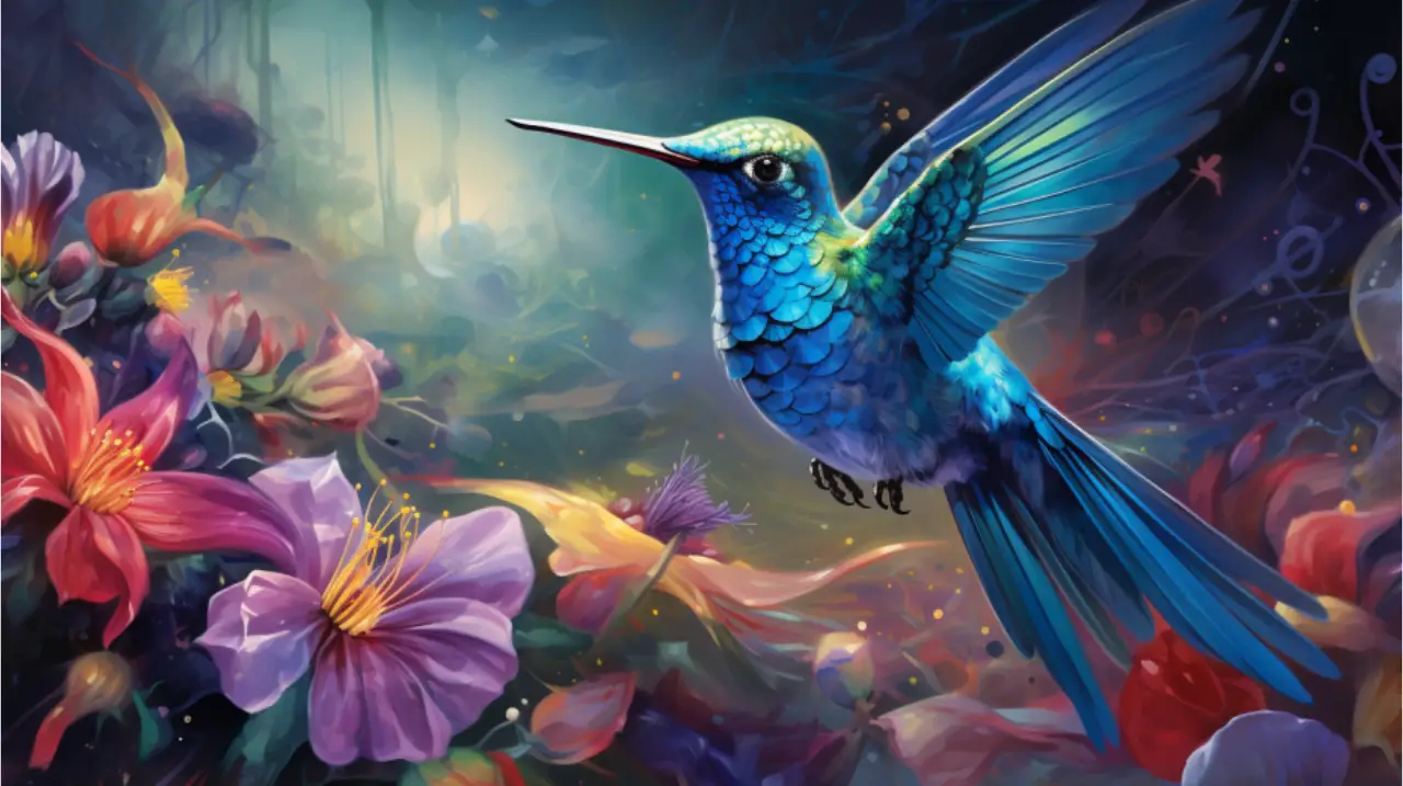 Blue Hummingbird Dream Meaning